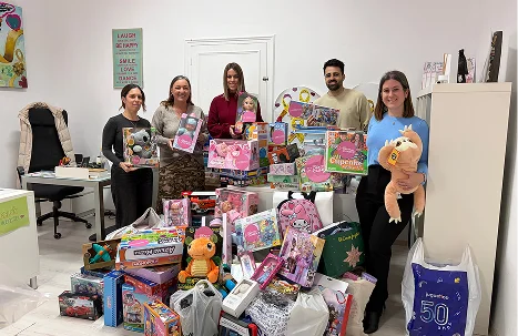 GDC colaborando con Fundación Olivares en las navidades de 2025