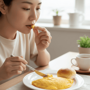 Alimentación de dieta blanda debido a la cirugía de implantes dentales